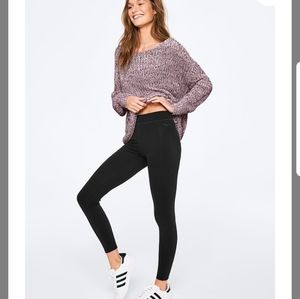 Pink Yoga Charcoal Gray Pants Size XS